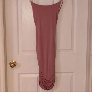 Gorgeous blush body con dress